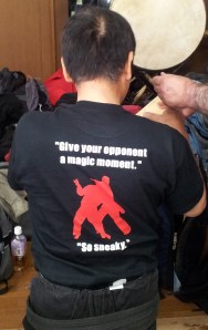 Le t-shirt du Shiraïshi dojo
